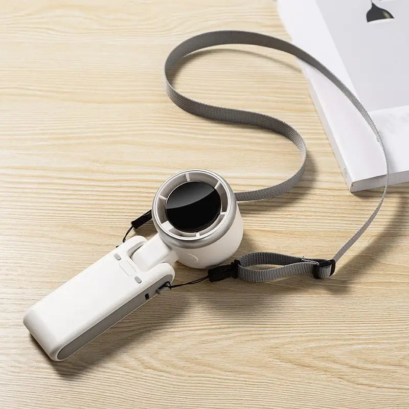 Faltbarer Handheld Turbo Ventilator mit Digitalanzeige | Karnz