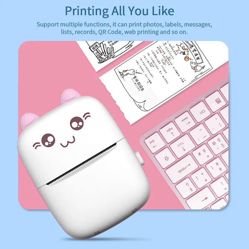 Tragbarer Thermo-Mini-Fotodrucker Karnz