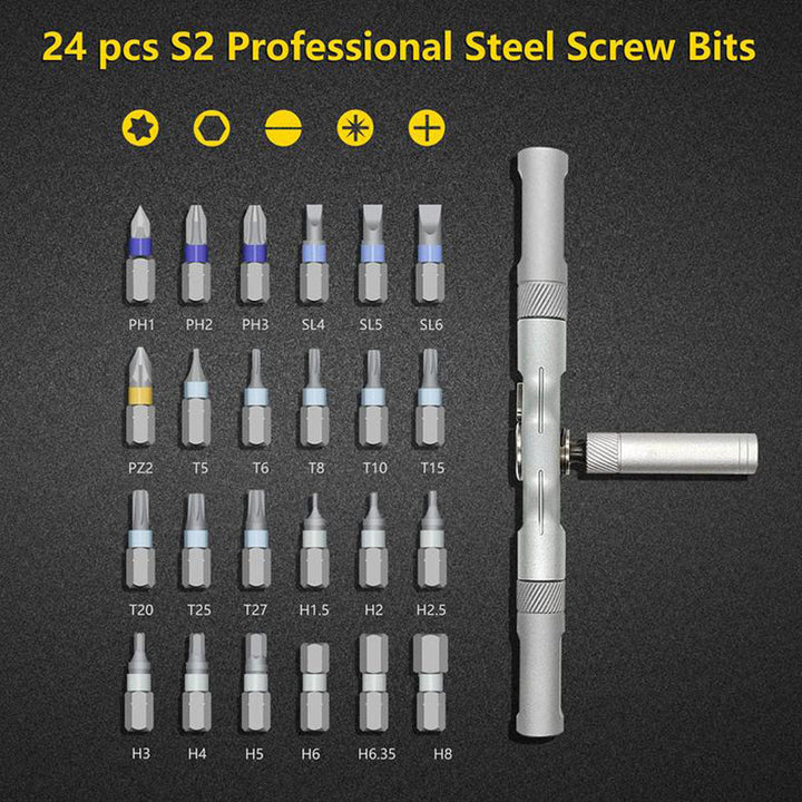 Ratschen 24-in-1 Schraubendreher Set | Karnz
