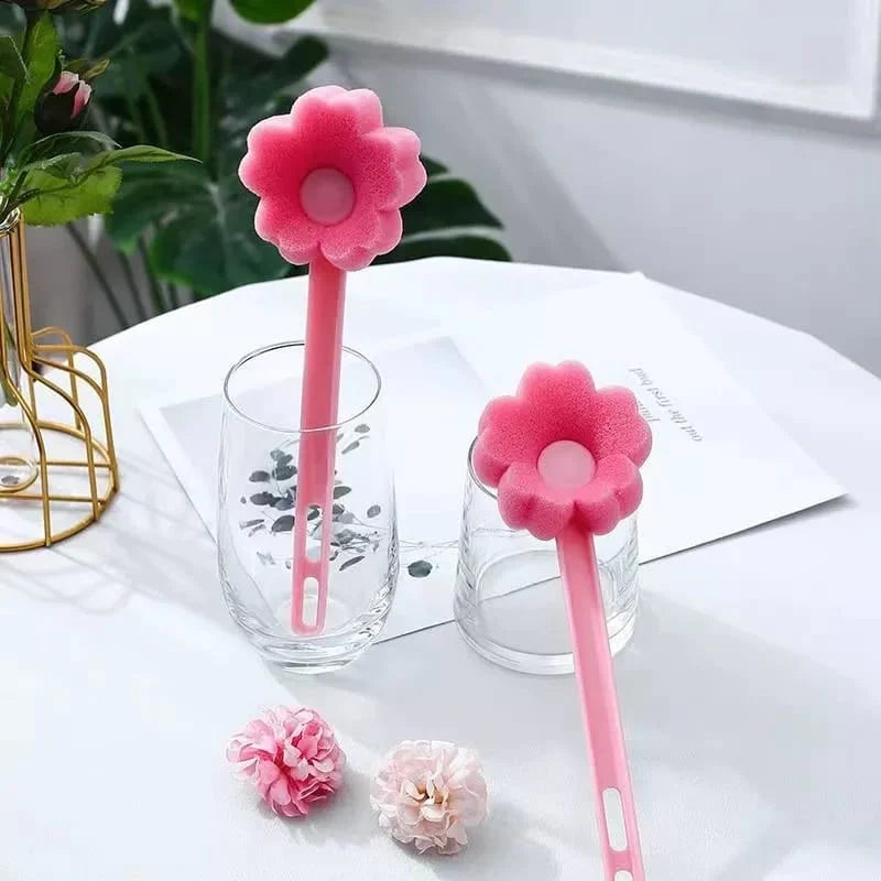 Blumenform Flaschenreiniger Bürste Karnz