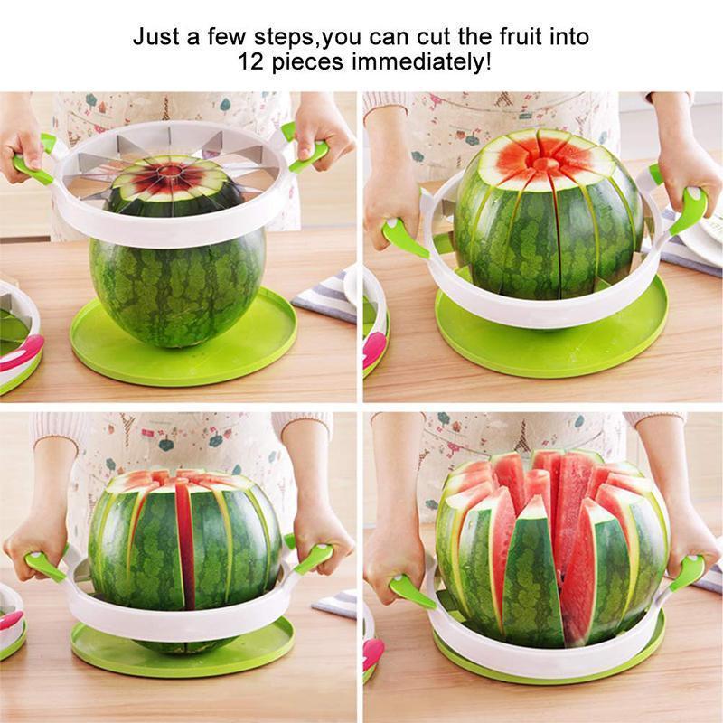 Multifunktionaler Handheld Rundteiler Wassermelonen Schneider | Karnz