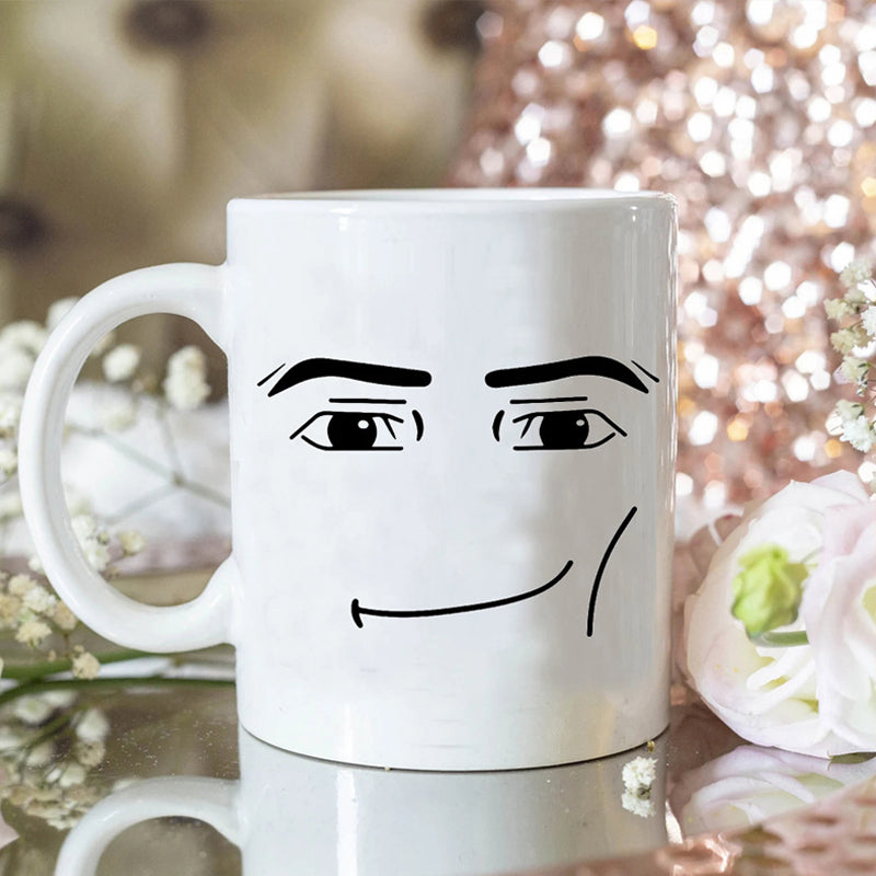 Emoji bedruckte Keramiktasse | Karnz