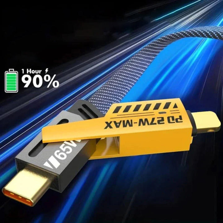 4 in 1 PD 65W Schnelllade-Kabel | Karnz