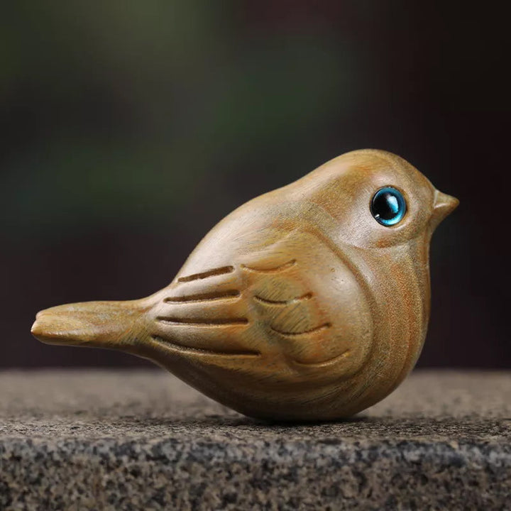 Handgefertigte Holz geschnitzte Vogel Karnz