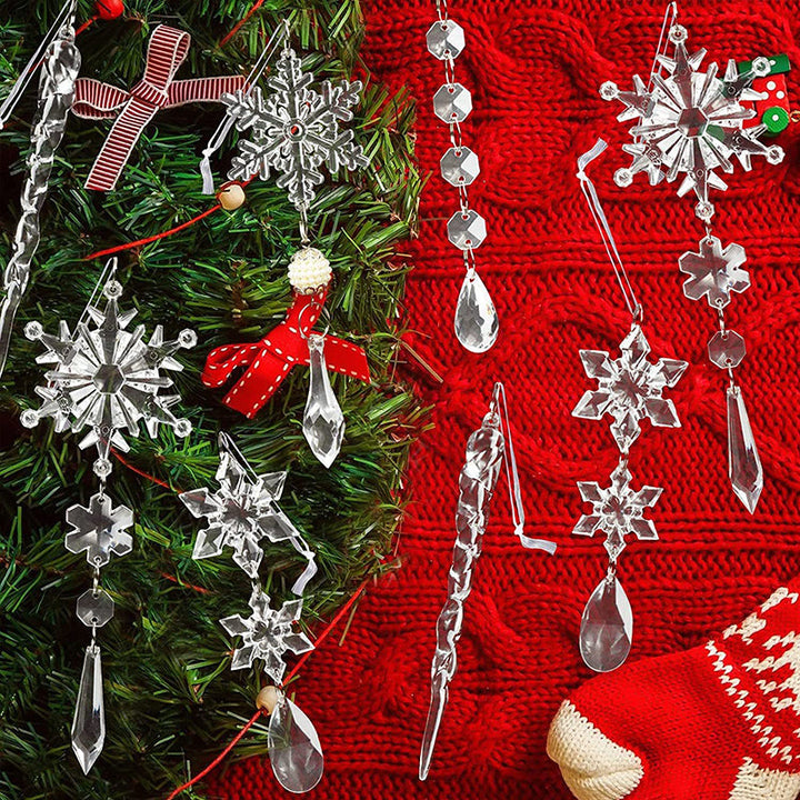 Kristall Weihnachtsschneeflockendekoration | Karnz