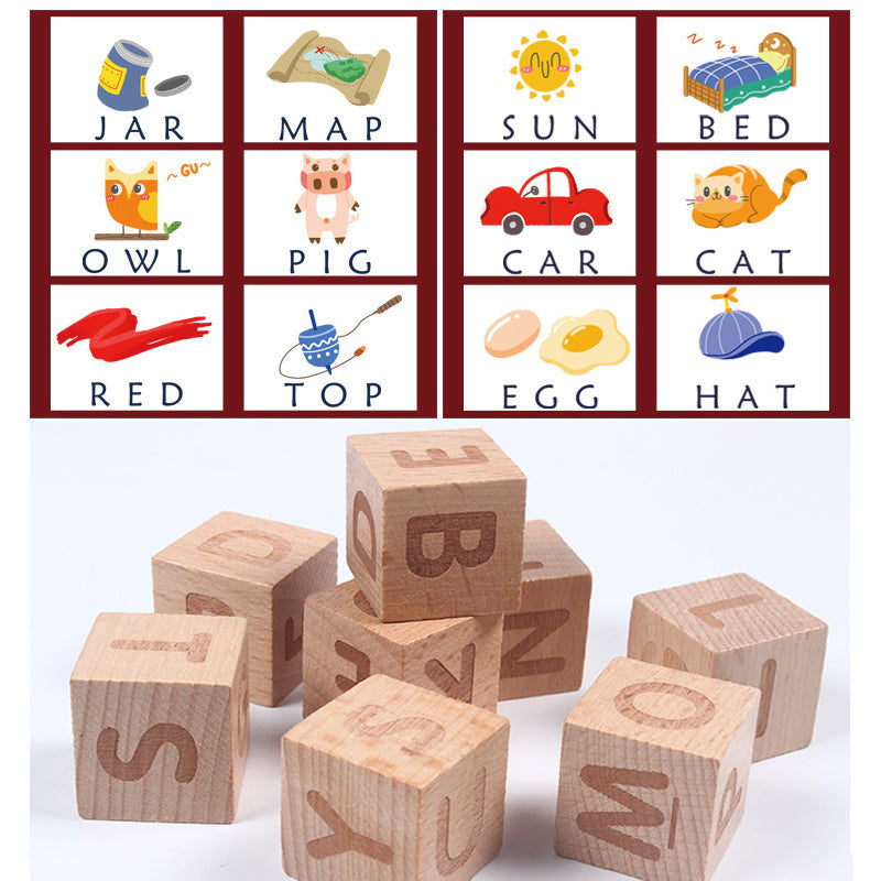 Alphabet-Bausteinspielzeug für Kinder | Karnz