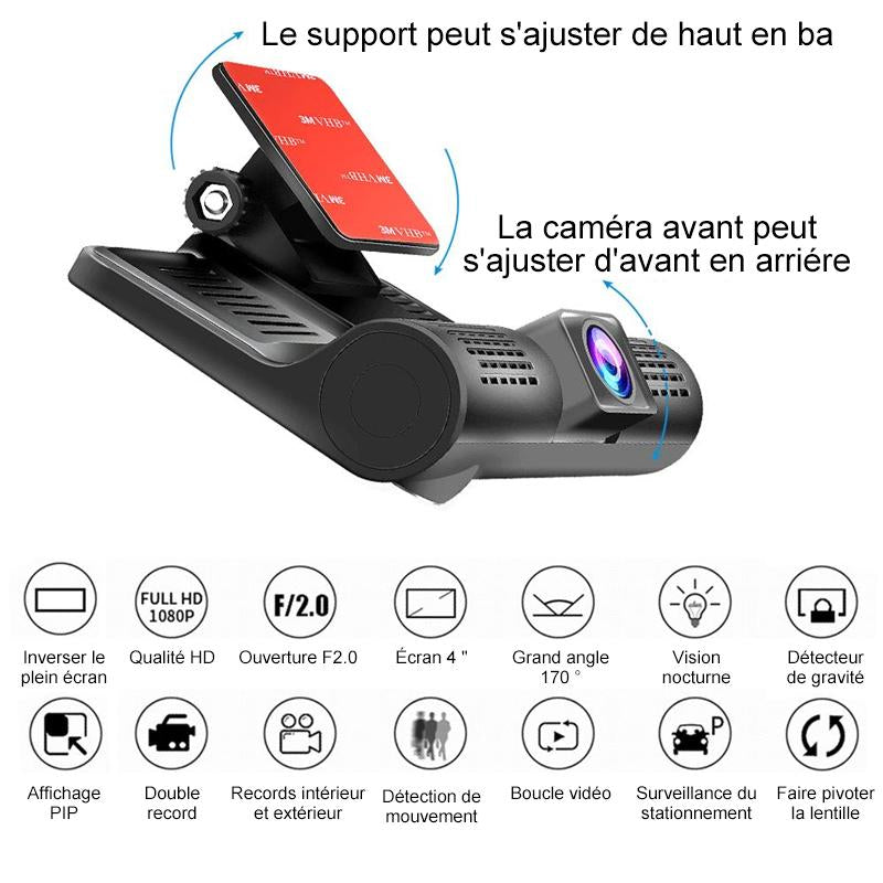 Tachograph mit 3 HD-Linsen | Karnz