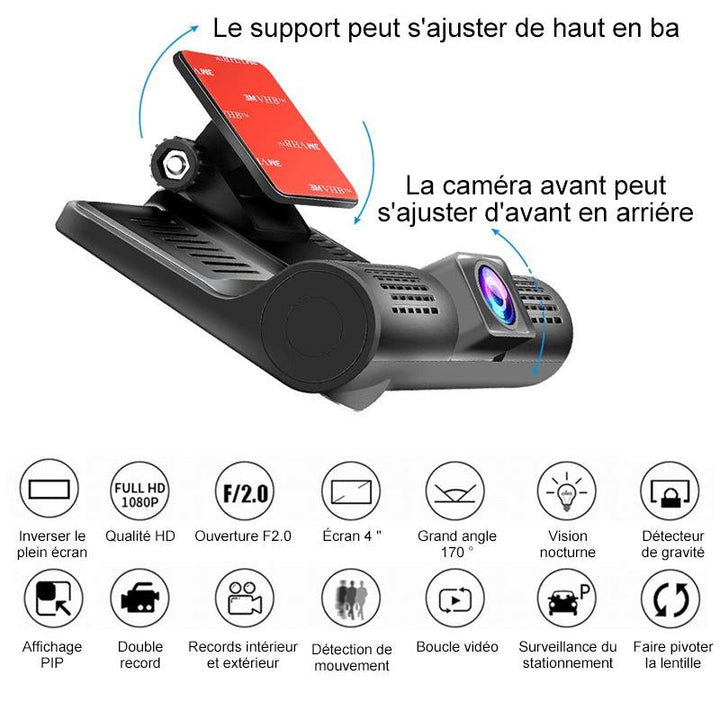 Tachograph mit 3 HD-Linsen | Karnz