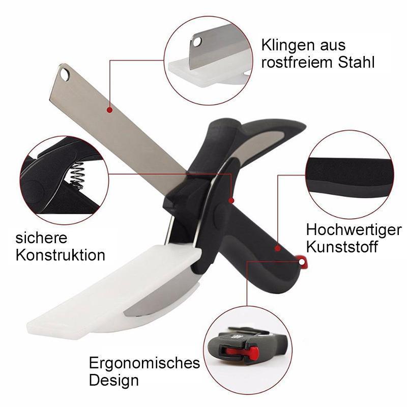 EdgeCut | Vielseitige Küchenschere aus Edelstahl
