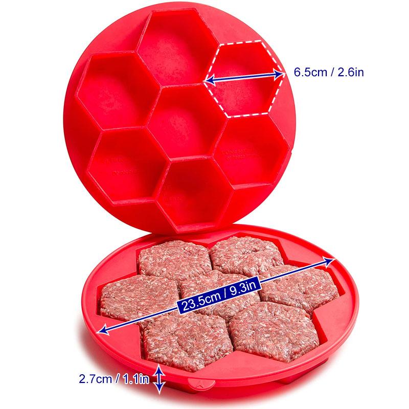 Hexagonale Burgerfleischform | Karnz