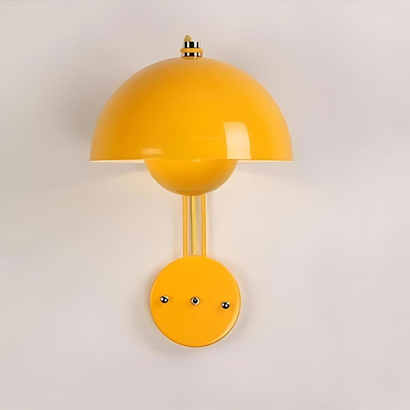 Moderne glänzende Metall-LED-Wandlampe