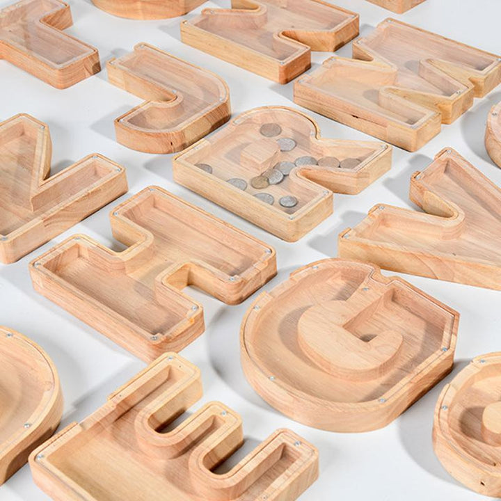 26 Englischem Alphabet Sparschwein | Karnz