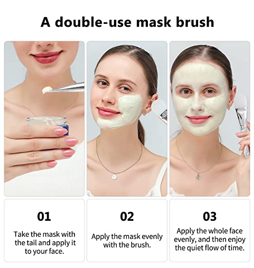 Doppelseitiger Gesichtsmaskenpinsel