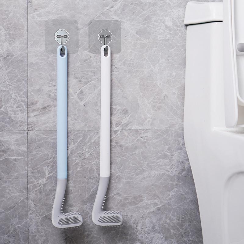 Langer Griff Flexibel Silikon Golf Toilettenbürste | Karnz