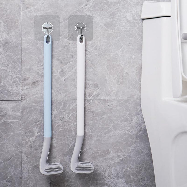 Langer Griff Flexibel Silikon Golf Toilettenbürste | Karnz