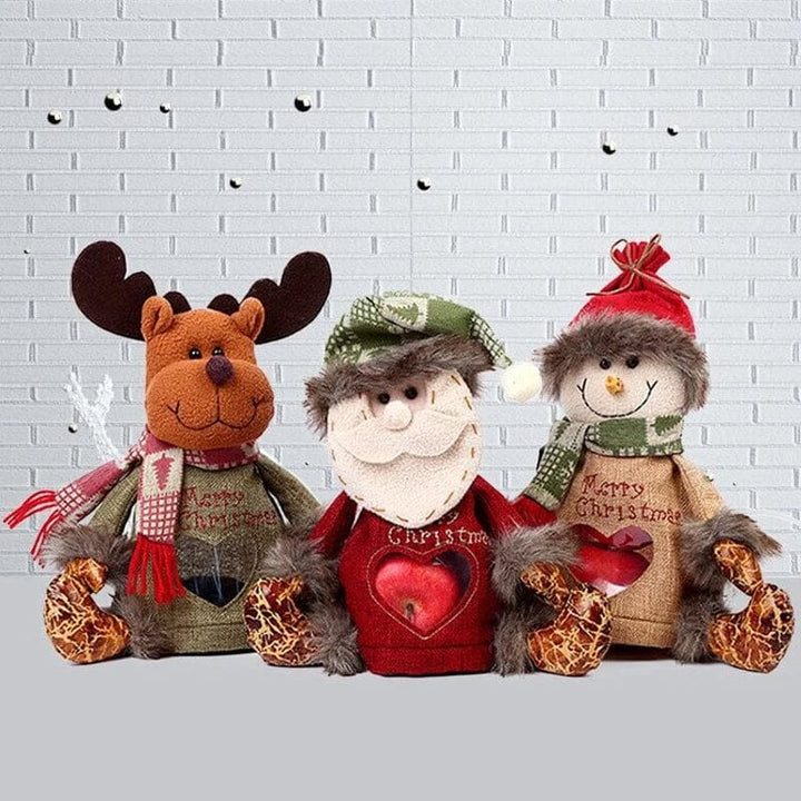 Weihnachtsgeschenktüten Reißverschlussdesign | Karnz