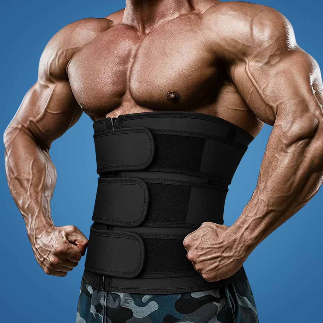 ThermoCore | Taillentrainer Gürtel – Dreifache Kompression – Atmungsaktives Neoprenmaterial – Nach dem Training & Nach der Geburt Verwendung Karnz