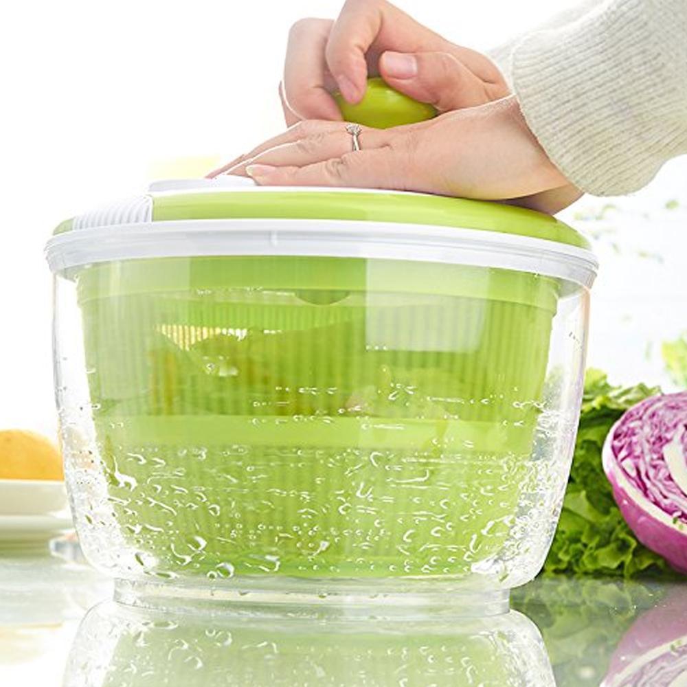 Haushalts-Salat-Dehydrator Manuelle Gemüse-Waschmaschine | Karnz