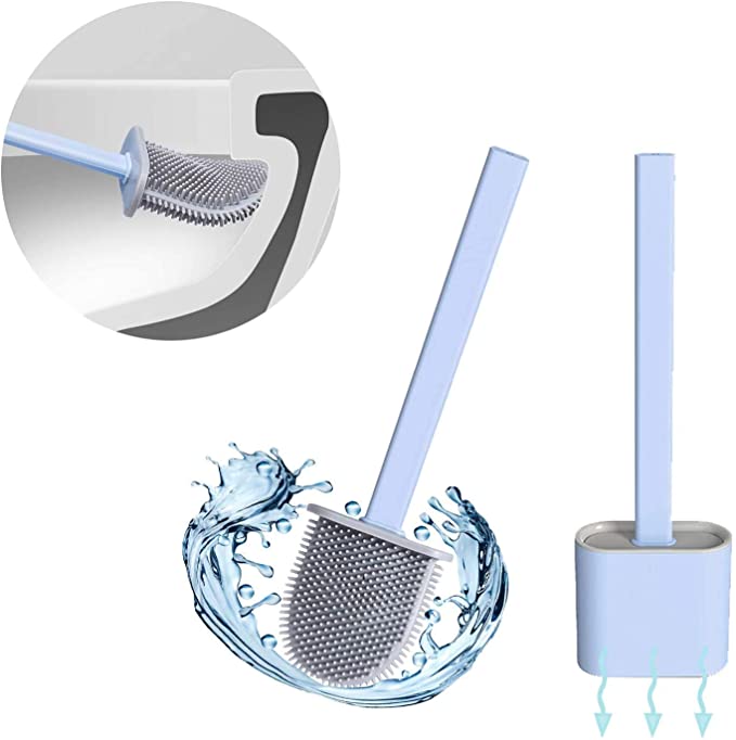 ChoreBuddy – Langlebiges Silikon-Toilettenbürsten-Set Karnz