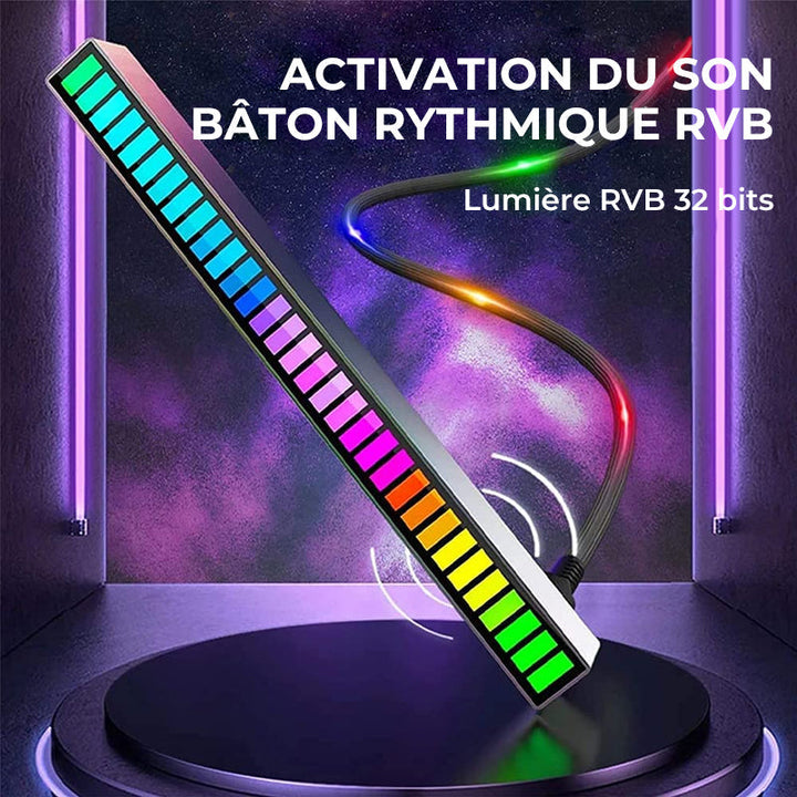 Sound-aktivierte RGB-Lichtleiste drahtlos | Karnz