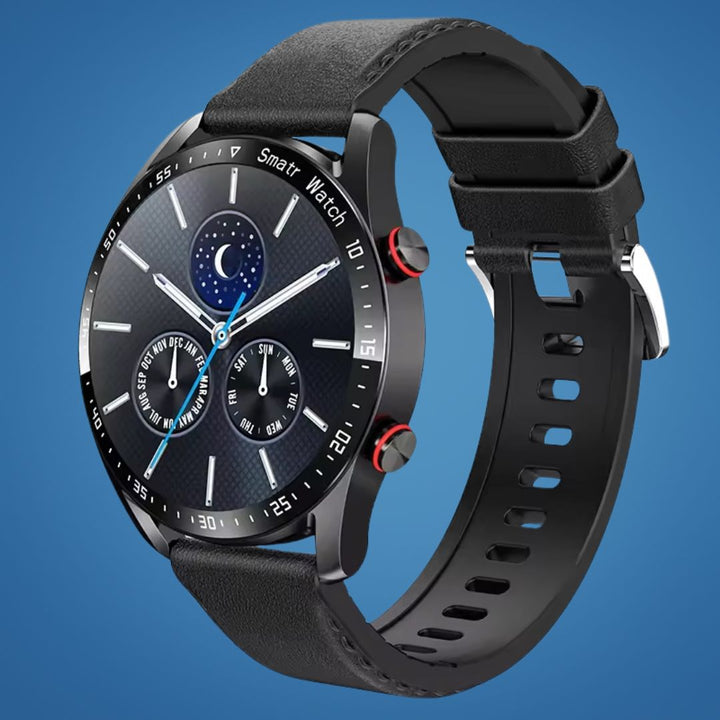 FitTrack | Nicht-invasive Fitness-Smartwatch - Verfolgt körperliche Aktivität - Herzfrequenz - Schlaf - Training - GPS-Benachrichtigungen - Wasserfest Karnz