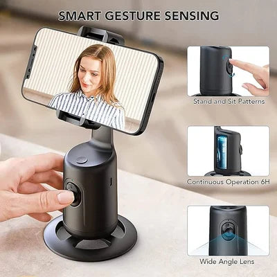 📸360° Drehung Smart Auto Gesicht Objektverfolgungs Halter