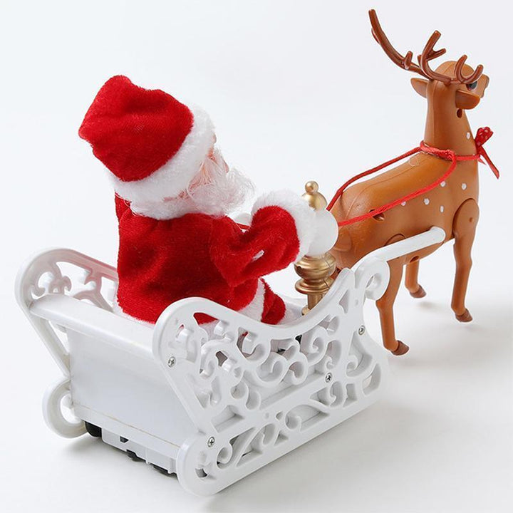 Elektrische Santa Claus Spielzeuge Musik Rentier | Karnz
