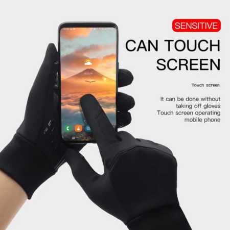 Winter-Touchscreen-Lauf- und Fitnesshandschuhe mit vollen Fingern für Damen und Herren