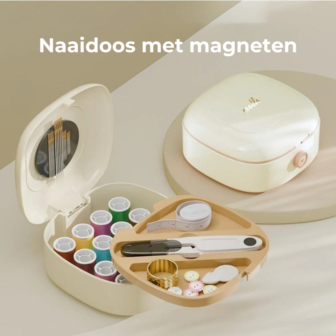 Magnetisches Nähset mit doppellagiger Box | Karnz