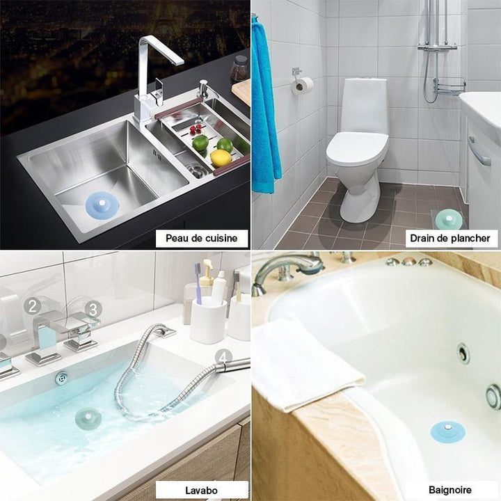 Multi-functional drain plugs | Karnz