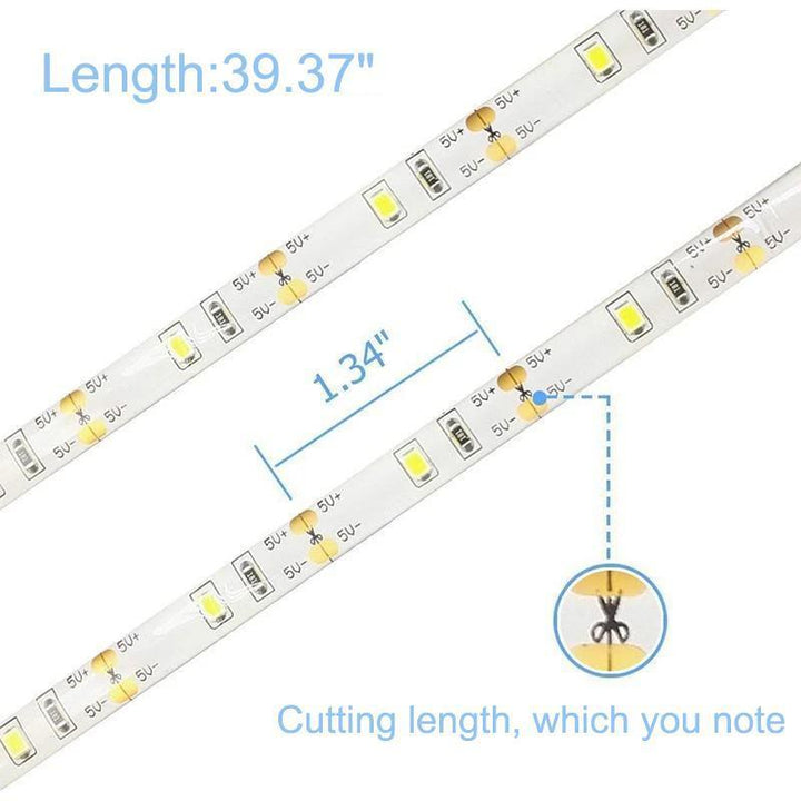 LED Bewegungsmelder wasserdicht Lichtgurt | Karnz