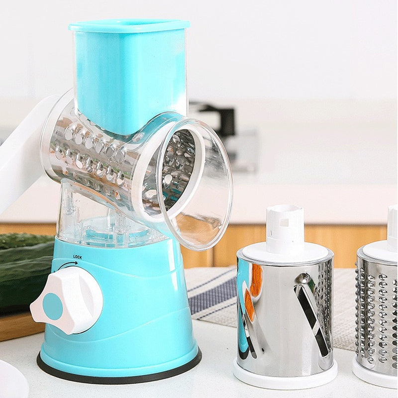 3 in 1 Rotierender Käse Reibe Gemüse Schneider | Karnz