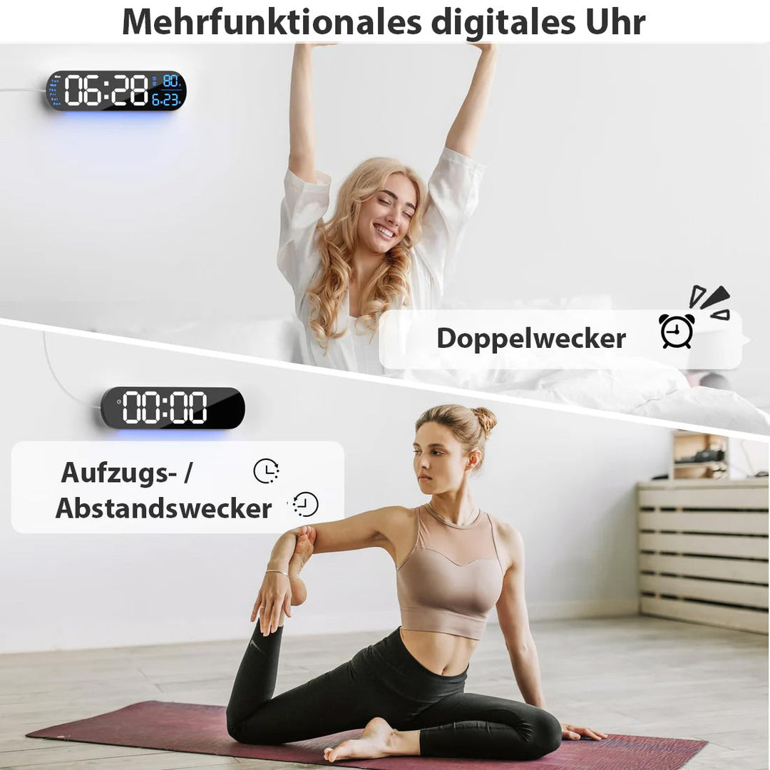 Saker Multifunktionsuhr mit LED-Anzeige | Karnz