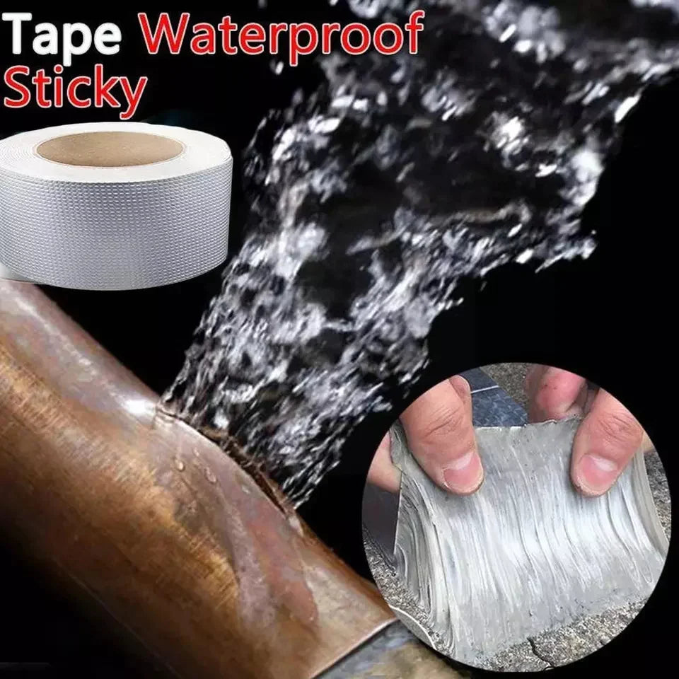 Wasserleckabdichtungsband Super Stark Aluminium 1,5 Meter Karnz