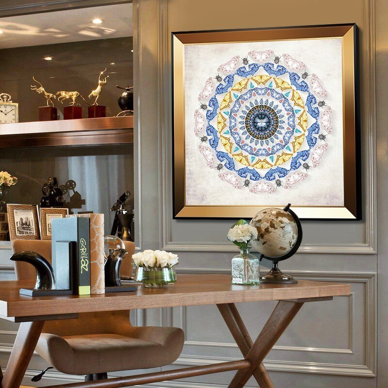 Modernes Mandala – Leinwandbild