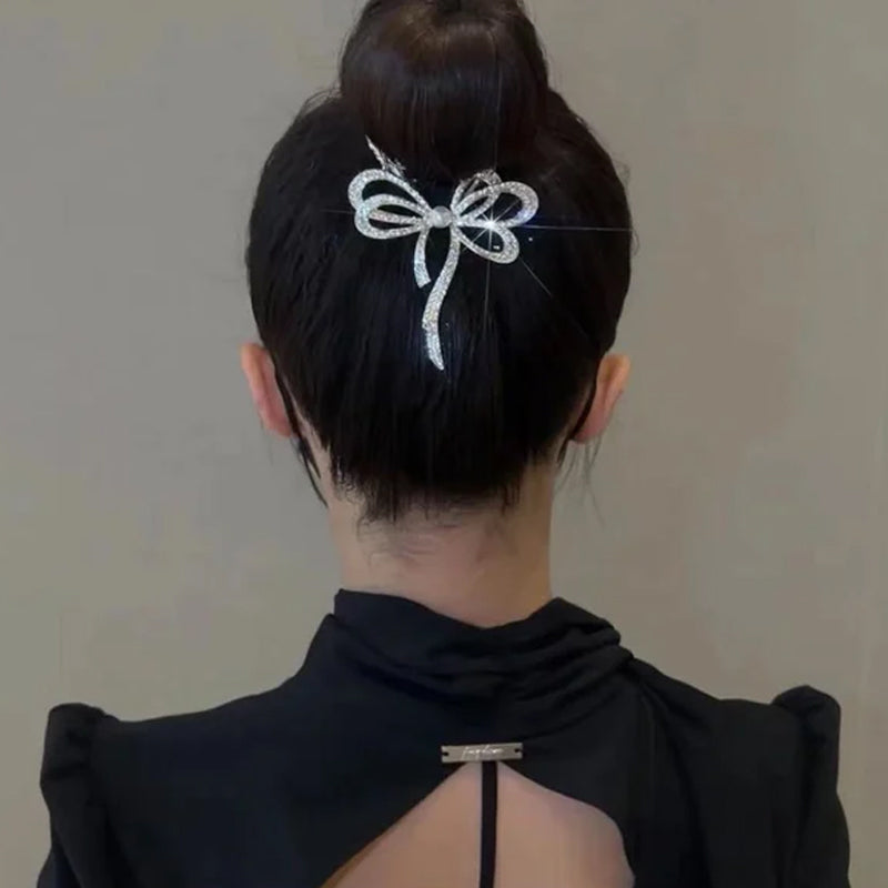 Bow Light Luxury Premium Feeling Haarclip Karnz