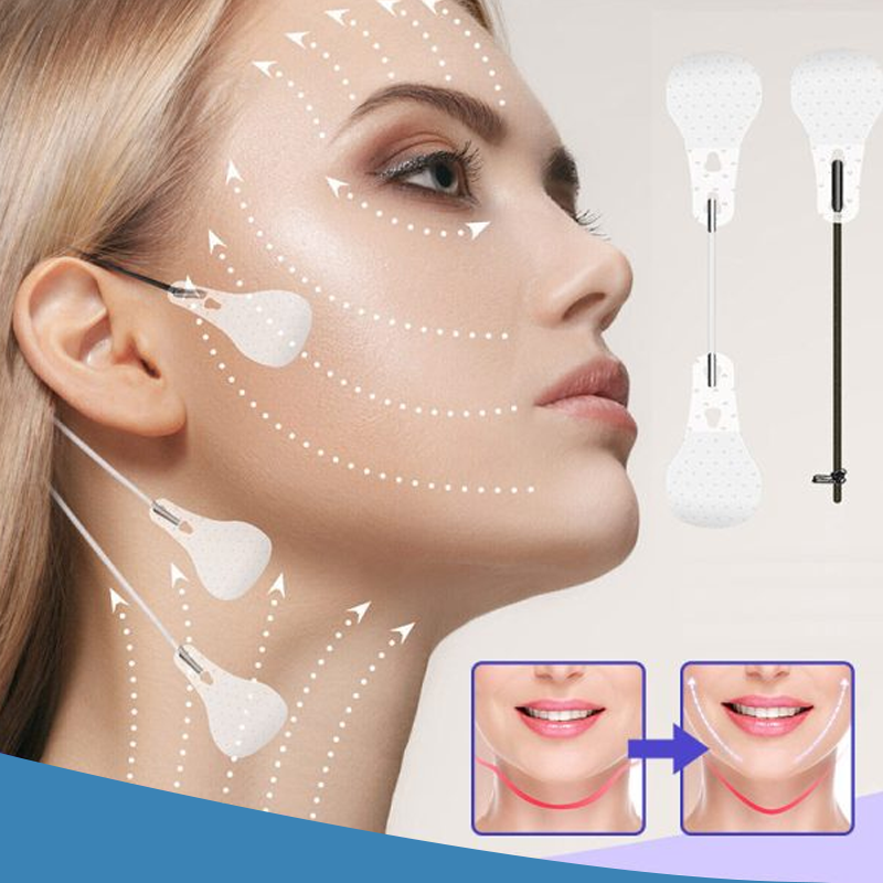 Karnz | Unsichtbare Facelift-Patches | 120er Vorratspack | Ultra-dünne 0,02mm Adhäsions-Technologie | Wasserfest & Hypoallergen | Mechanisches V-Shape Lifting | Transparent