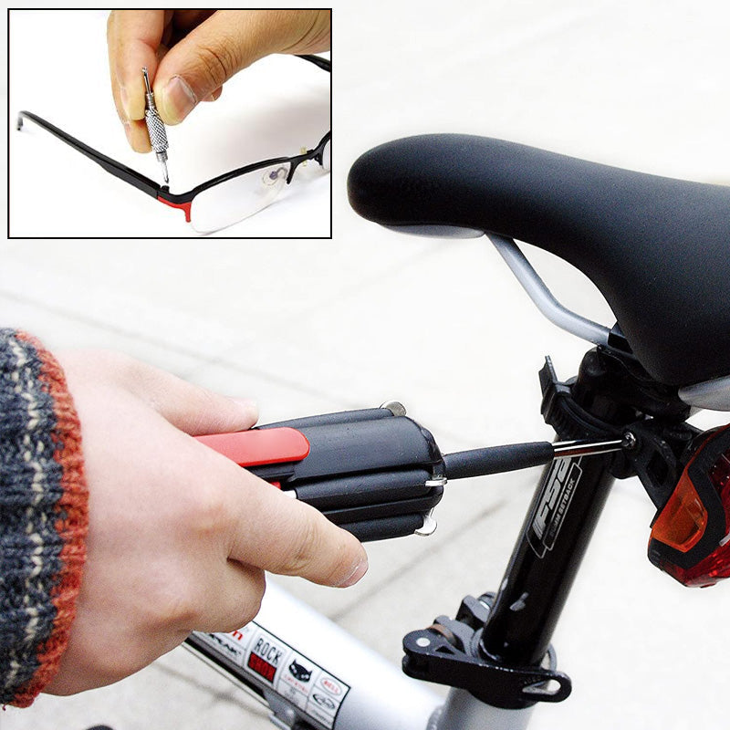 8-in-1-Schraubendreher mit LED-Taschenlampe | Karnz