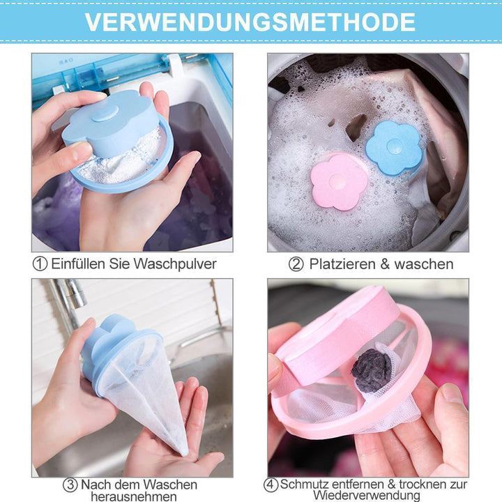 Waschmaschine Mesh Filterbeutel für Fell & Fussel Tierhaarentferner | Karnz