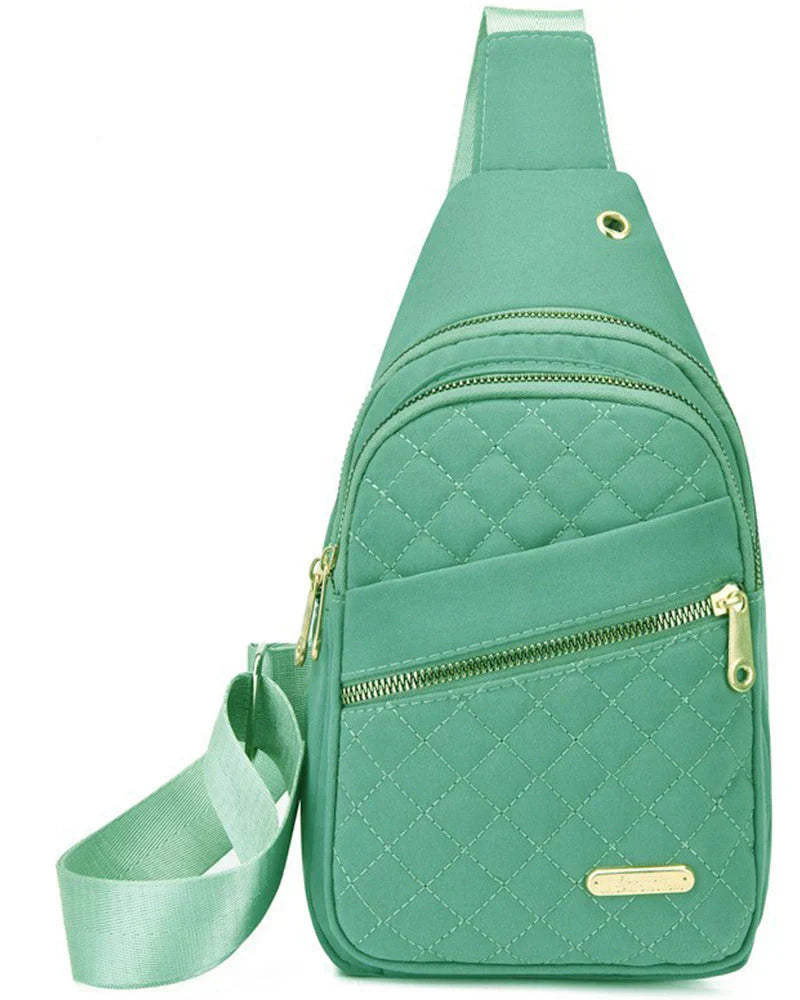 Lässige Gürteltasche mit Reißverschluss für Damen