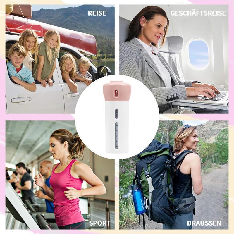4-in-1 Reisespender für Lotion, Shampoo, Gel usw. | Karnz
