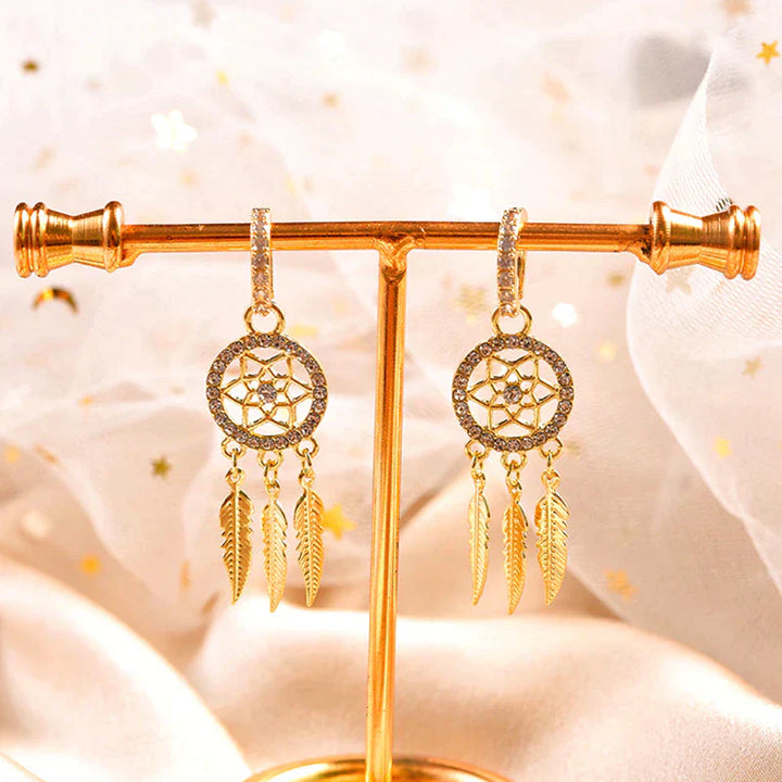 Evani️ | Elegante Verfeinerung mit Ohrringen aus 14-karätigem Gold