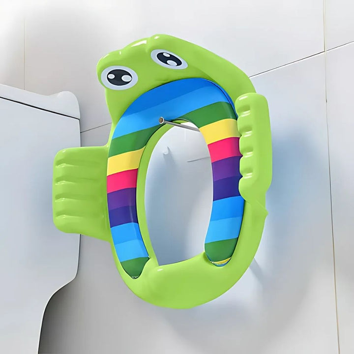 TrainEase | Tragbarer Toilettensitz – Sicheres, rutschfestes Design – Leicht zu reinigender Kunststoff – Kompakte Reise-Lösung für das Töpfchentraining von Kleinkindern Karnz