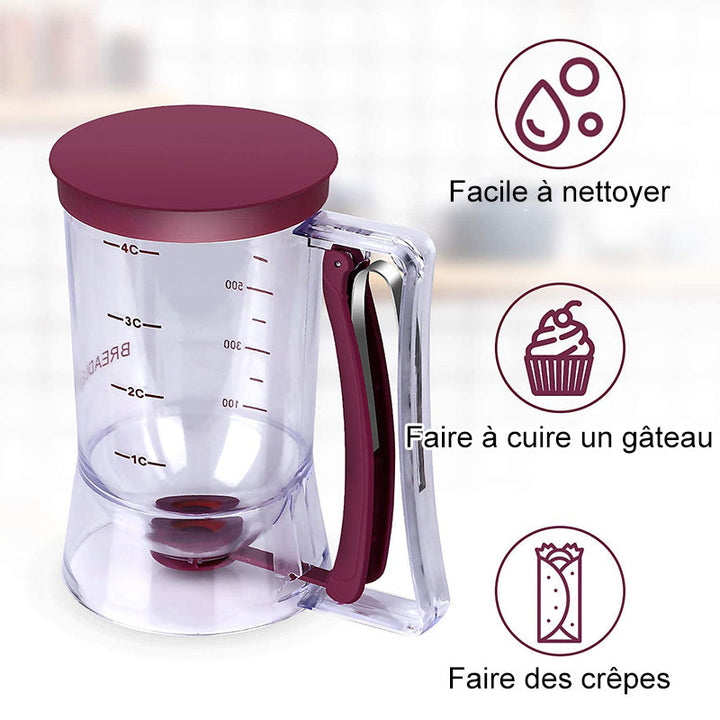 Intelligenter Pfannkuchen- und Cupcake-Teigspender | Karnz