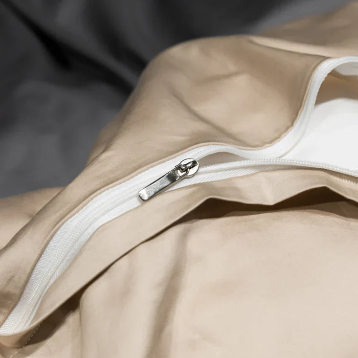 Satin Baumwolle Bestickte Bettwäsche Set - Luxora | Karnz