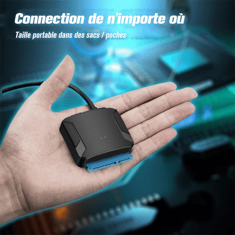 USB 3.0 zu SATA III Festplattenadapter | Karnz