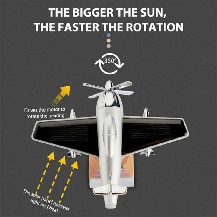 Solarflugzeug Auto Aromatherapie | Karnz