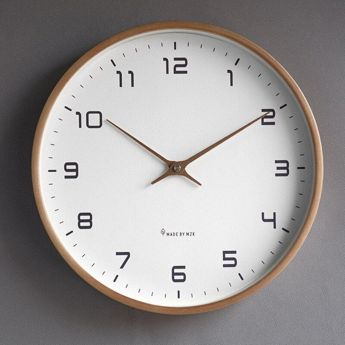 Holz Wanduhr - NordicTimber | Karnz