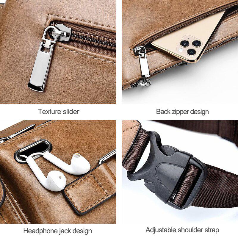 Herren-Umhängetasche Brusttasche