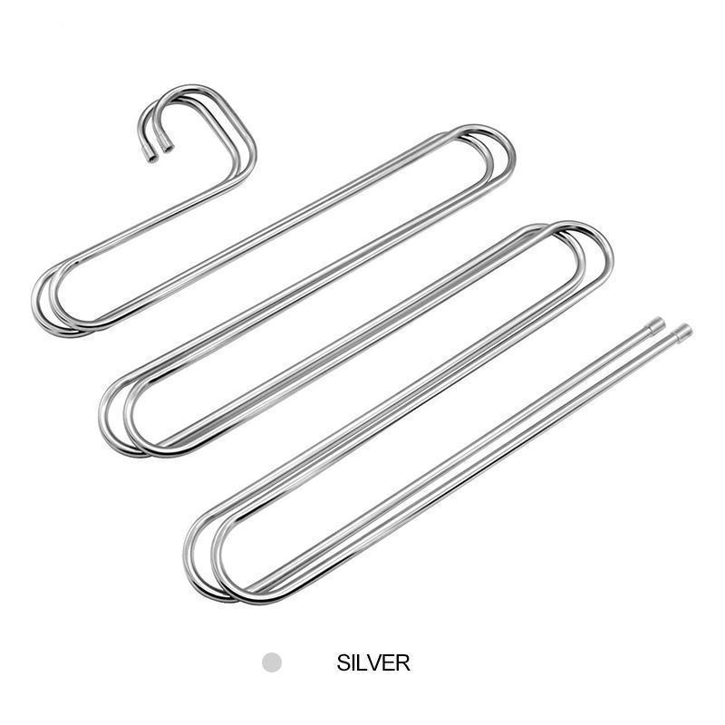 S-Shape Edelstahl Kleiderbügel | Karnz